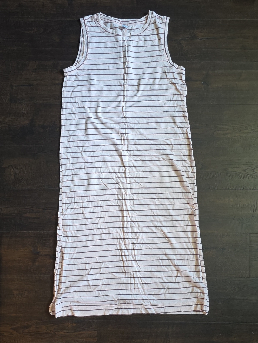 Old Navy Sleeveless Striped Midi Dress